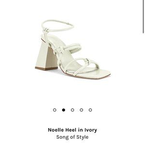 Song of Style - Noelle Heel - Ivory